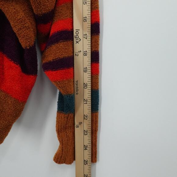 Free People Sweater Womens XS Terracotta All About You Oversized Slouchy Fall - Picture 8 of 14
